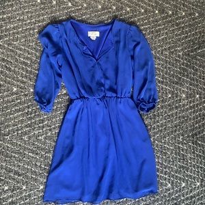 royal blue dress